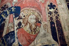 New York Cloisters 64 018 Nine Heroes Tapestries - King Arthur and Two Attendants Close Up.jpg
